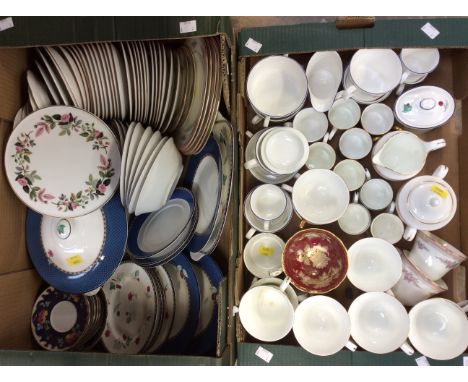 Wedgwood 'Fruit Symphony' part dinner and coffee service, 'Colorado' part tea service, further assorted Wedgwood coffee cups 
