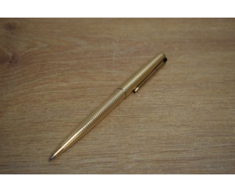 A Parker 61 ballpoint pen in rolled gold Consort pattern