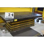AUTOQUIP SCISSOR LIFT, 8,000 LB CAP, 48" X 54" PLATFORM, 480V, PENDANT CTRL
