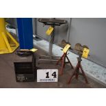 FLOOR FAN, RIGID FLIP TOP, PIPE STANDS