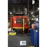 DEVLIG BULLARD VTL, 56" TABLE, DYNATROL CTRL W/ (2) CABINETS OF ASSORT TOOLING & WORKBENCH