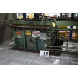 SAUDER PIT FURNACE, MAX TEMP 1200 DEG F, 440 V, 50" PIT W/ 3 TON ELEC BRIDGE CRANE W/ LIFTING JIB,