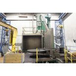 BLAST HAWG BH BLASTER, 7' DIA TABLE, ALLEN BRADLEY PANELVIEW 1000 CONTROLS W/ OUTSIDE COLLECTOR