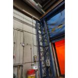 R&M COMPLETE SELF SUPPORTING BRIDGE CRANE SYSTEM , 7 1/2 TON HOIST W/ CORDLESS REMOTE