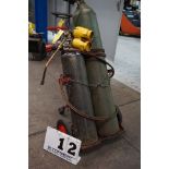 VICTOR CUTTING TORCH W/ CART (NO BOTTLES)