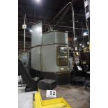 BULLARD VTL, 56" TABLE, DYNATROL CTRL W/ 9 DRAWER CABINET W/ ASSORT TOOLING, ACCU-RITE DRO &