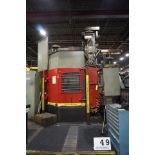 DEVLIG BULLARD VTL, 56" TABLE, RETROFIT TO CNC, GE FANUC SERIES 18-TT CTRL, 7 DRAWER CABINET W