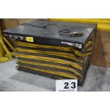 AUTOQUIP SCISSOR LIFT, 8,000 LB CAP, 48" X 54" PLATFORM, 480V, PENDANT CTRL