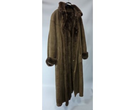 Vintage Clothing/Accessories - Turkistukkuby ladies suede coat made in Finland Condition Report Click here for further images