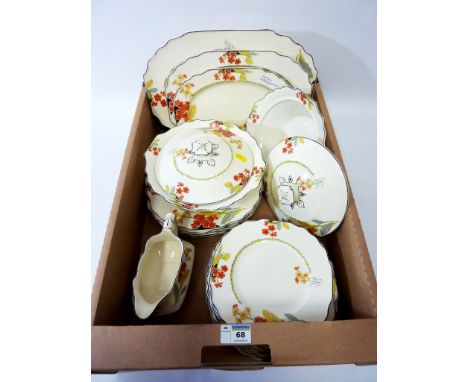 Vintage Myott dinner service