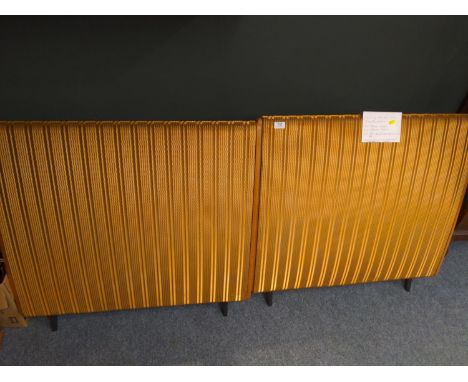 Pair of 'The Quad' Electrostatic speakers. (Cabling for ES157. 2 power cables. 2 speaker cables. 1 non Quad Amp conversion bo