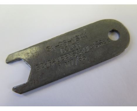 German WW2 SS SA NSFK dagger spanner for the top nut maker marked  