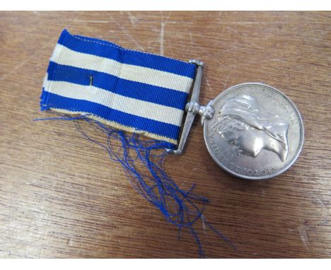 Egypt 1883 medal no clap to 1410 Pte G Burtenshaw 1/R Sussex Reg comes with research 