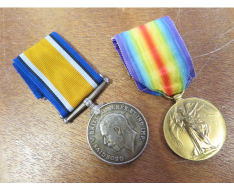 BWM & Victory medals to R.896 B Baker AB RNVR (RND) born and lived Stradbroke Suffolk  