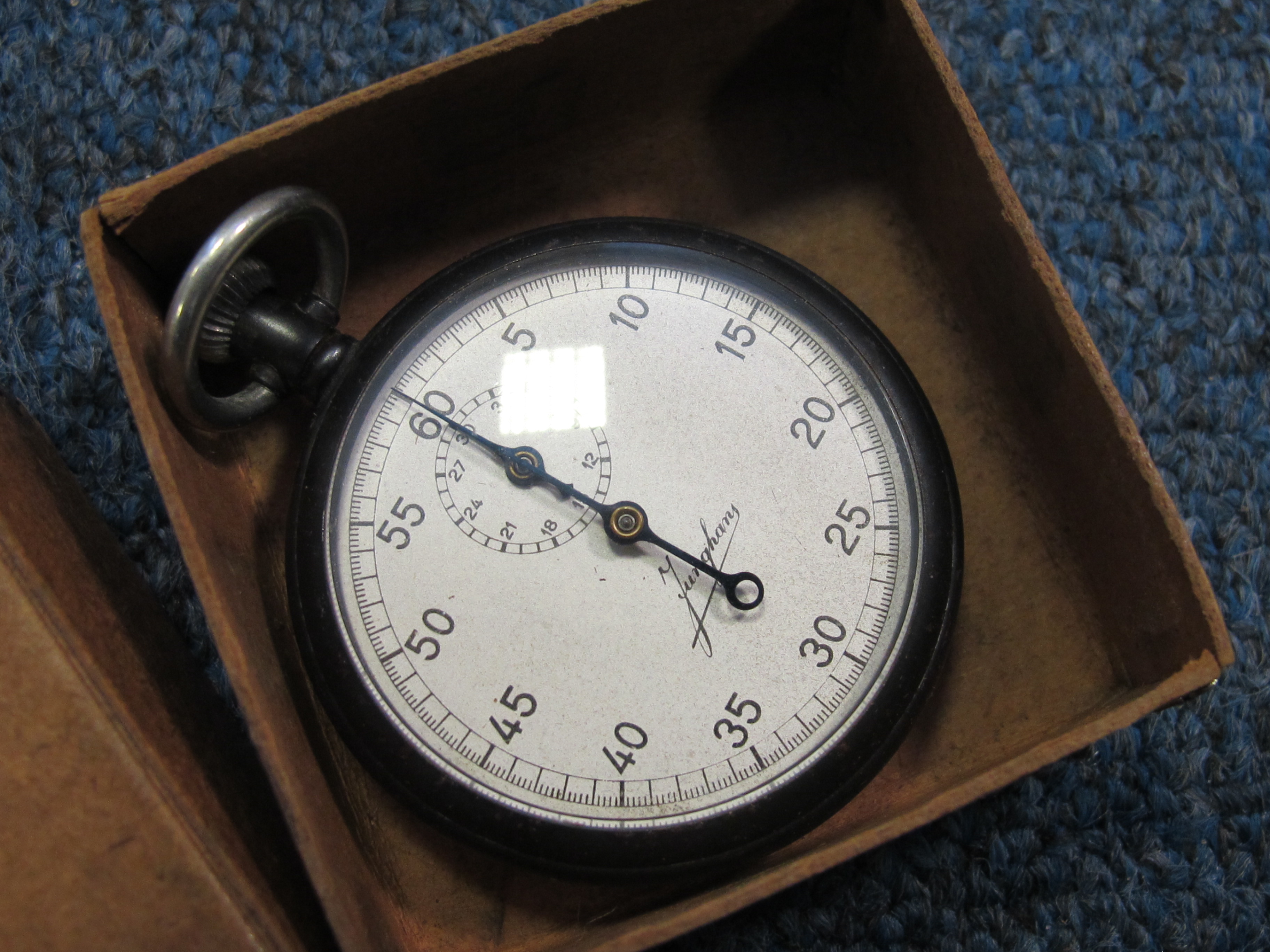 German WW2 Kriegsmarine UBoat Stopwatch in original card box