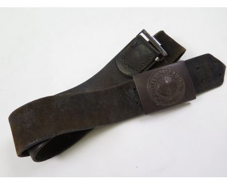 German WW2 Army belt with original buckle