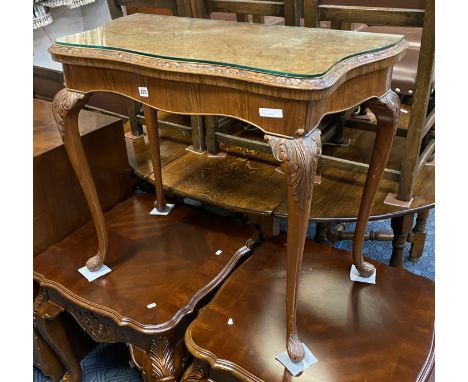 WALNUT CARD TABLE