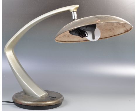 Fase - Madrid Spain - Boomerang 64 - A superb mid 20th Century 1960's&nbsp;retro vintage table / desk lamp light by Fase of M