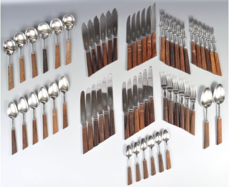 George Butler -&nbsp; The N811 Range - A fantastic set of original mid 20th Century English retro vintage Sheffield stainless