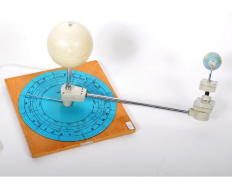 Astronomy - Bio-fiz - Poland - A mid 20th Century retro vintage Orrery /&nbsp;mechanical model of the solar system by Biofiz 