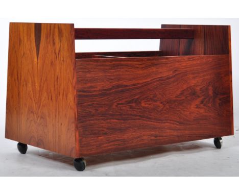 Bruksbo -&nbsp;Rolf Hesland - A superb mid 20th Century retro vintage&nbsp;stained teak / afromosia teak wood magazine / reco