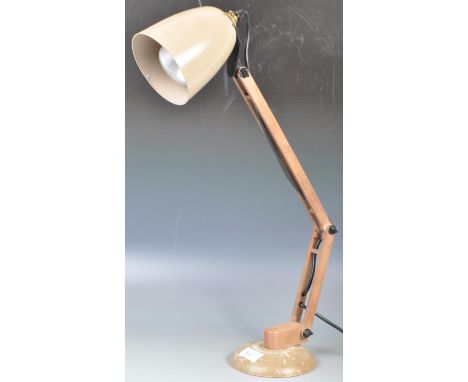 Terence Conran - Habitat - Mac Lamp No.8 - A 20th Century retro vintage adjustable anglepoise desk / table work lamp by Teren