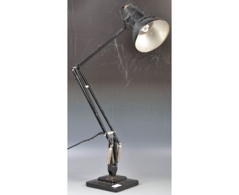 Herbert Terry &amp; Sons - Anglepoise - Model 1227 - An original 20th Century retro vintage articulated anglepoise desk lamp 