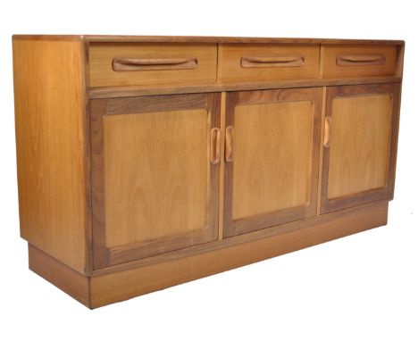 Victor B. Wilkins - G Plan - Fresco - A 20th Century 1960's retro vintage teak wood sideboard credenza by Victor Wilkins for 