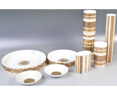 Rosenthal - Quatre Couleurs -&nbsp;Bjørn Wiinblad - A quantity of 20th Century china ceramics by Rosenthal designed by&nbsp;B