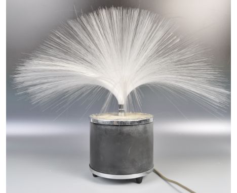 Cima International - An original vintage 20th Century West German space age sputnik atomic fibre optic lamp of large size hav