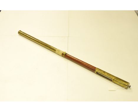 A Mahogany Stick Barometer, by unknown maker, AF