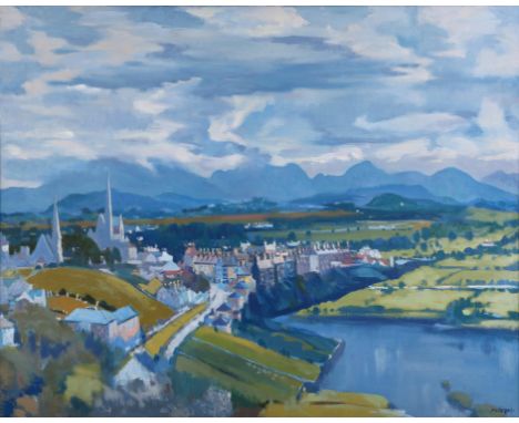 *Maurice MacGonigal PRHA (1900-1979)Clifden, Connemara Oil on Canvas, 101 x 126cm (39¾ x 49½")Signed, inscribed verso(Painted