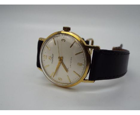 A vintage, gold plated Tissot Seastar wristwatch.Condition Report: Time setting functions and watch currently ticking, this d