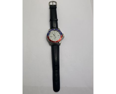 A GENTS TIMEX INDIGLO CHRONOGRAPH WRIST WATCH SEEN WORKING BUT NO WARRANTY
