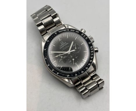 AN OMEGA SPEEDMASTER COAXIAL GENTLEMAN'S CHRONOGRAPH WRIST WATCH, 46 MM, REF 311.30.44.50.01.001