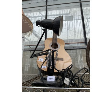 A VINTAGE HERBERT TERRY TWO STEP ANGLE POISE LAMP
