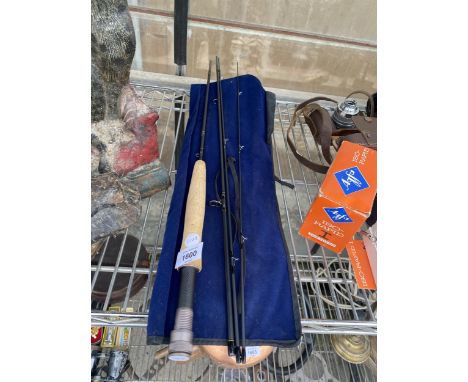 A TEMPLE FORK OUTFITTERS 4 PIECE FISHING ROD