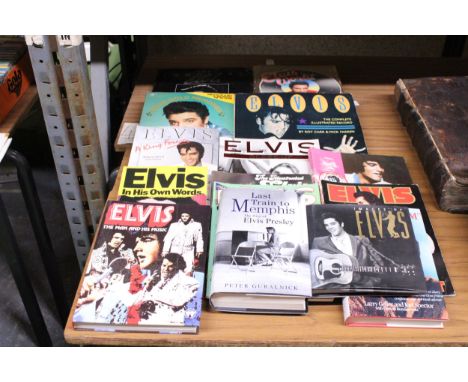A COLLECTION OF ELVIS PRESLEY BOOKS
