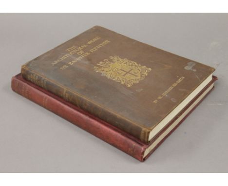 The Architectural Work of Sir Bannister Fletcher, limited print 3/500 and The Work of Ernest Newton RA, published by The Arch