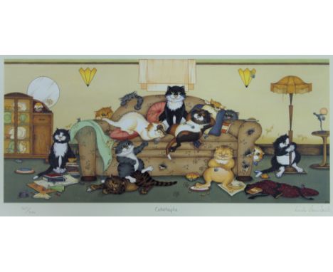 LINDA JANE SMITH, Catastrophe, limited edition print, numbered 807/850, signed, with certificate of authenticity, unframed. 5