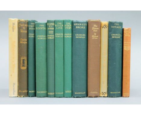 A quantity of Charles Morgan volumes, including first editions.