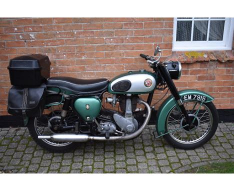 EXTRA LOT:  A 1958 BSA B31, registration number EM 7915, frame number FB312000, engine number GB311509, green/black.  This ma