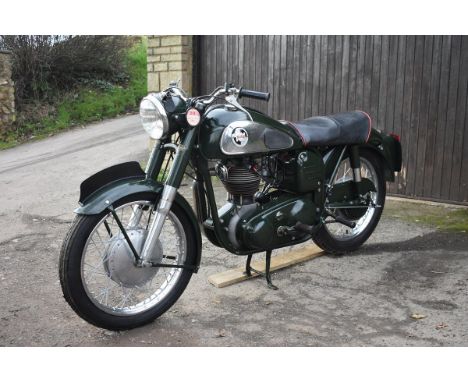 A 1959 Norton Model 50, registration number 931 FYA, frame number R13184696, engine number R13184696, green. The Model 50's f