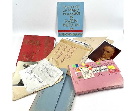 Sven BERLIN (1911-1999)'Coat of Many Colours'The lot is made up of three folders and two envelopes all relating to Berlin's 1