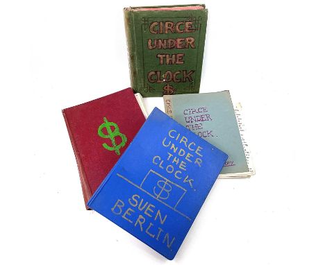 Sven BERLIN (1911-1999)'Circle Under The Clock: An Experiment in Paradise'Three typescripts and the original manuscript of Be