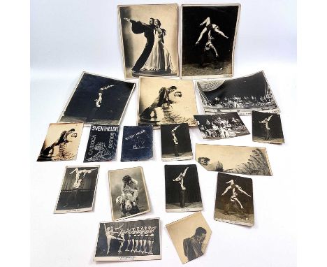 Sven BERLIN (1911-1999)Adagio dance photographs and postcardsA collection of numerous photographs of Berlin and his first wif