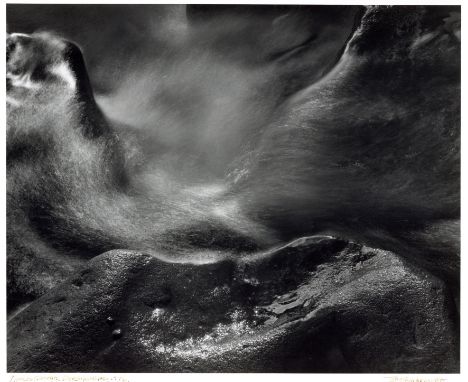 vintage gelatin silver print, titled with date and signed recto, image 23.5cm x 29cm on sheet 37cm x 42.5cm, in cream mount 4
