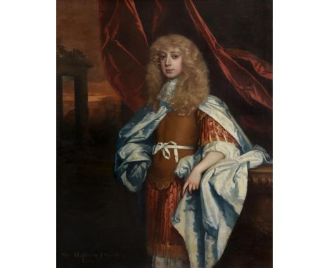 Attributed to John Greenhill (British 1642-1676)Portrait of Sir Matthew Dudley of Clapton (d.1721)Oil on canvas 124 x 101cm (