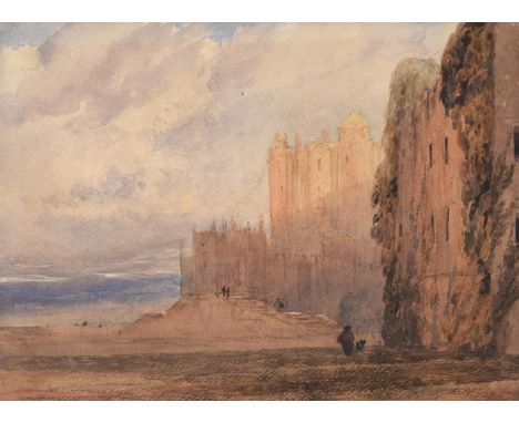 
	
		David Cox Senior (British 1783-1859)
		Bolsover Castle
		Watercolour
		26 x 36cm (10 x 14 in.)
		Provenance:
		Berwick H