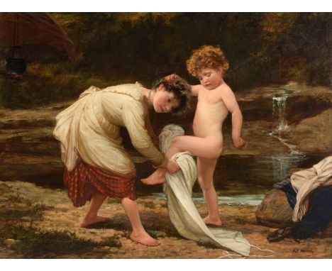 Philip Richard Morris (British 1836-1902)The Lost Heir Oil on canvas Signed (lower right) 115 x 156cm (45¼ x 61¼ in.)Exhibite